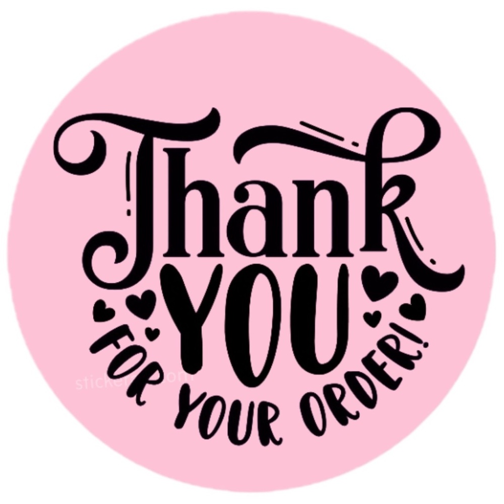 100 Thank You Stickers for poshmark 2 in round  | Shipping Supplies | NWT - Picture 9 of 13